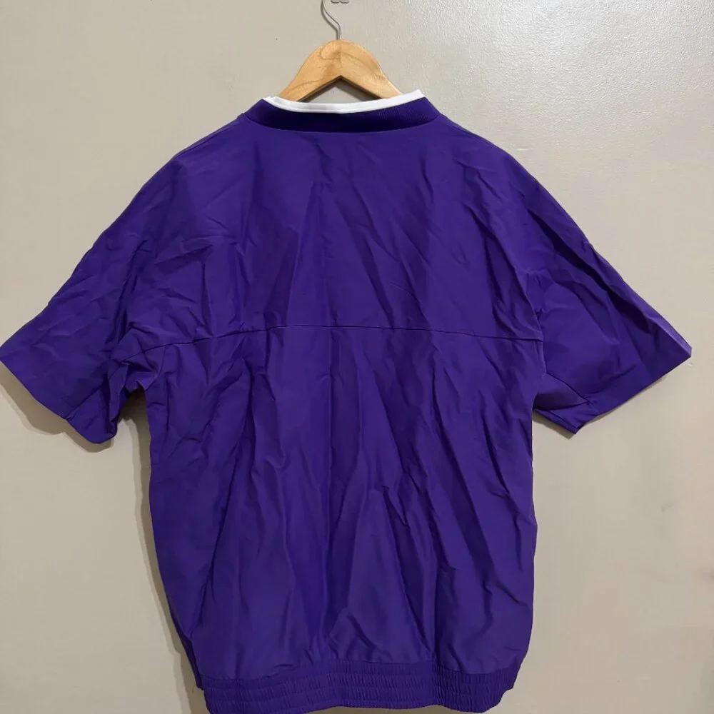 Nike Jordan Team Lightweight SS Football Coach Jacket Mens Purple CV5858-545